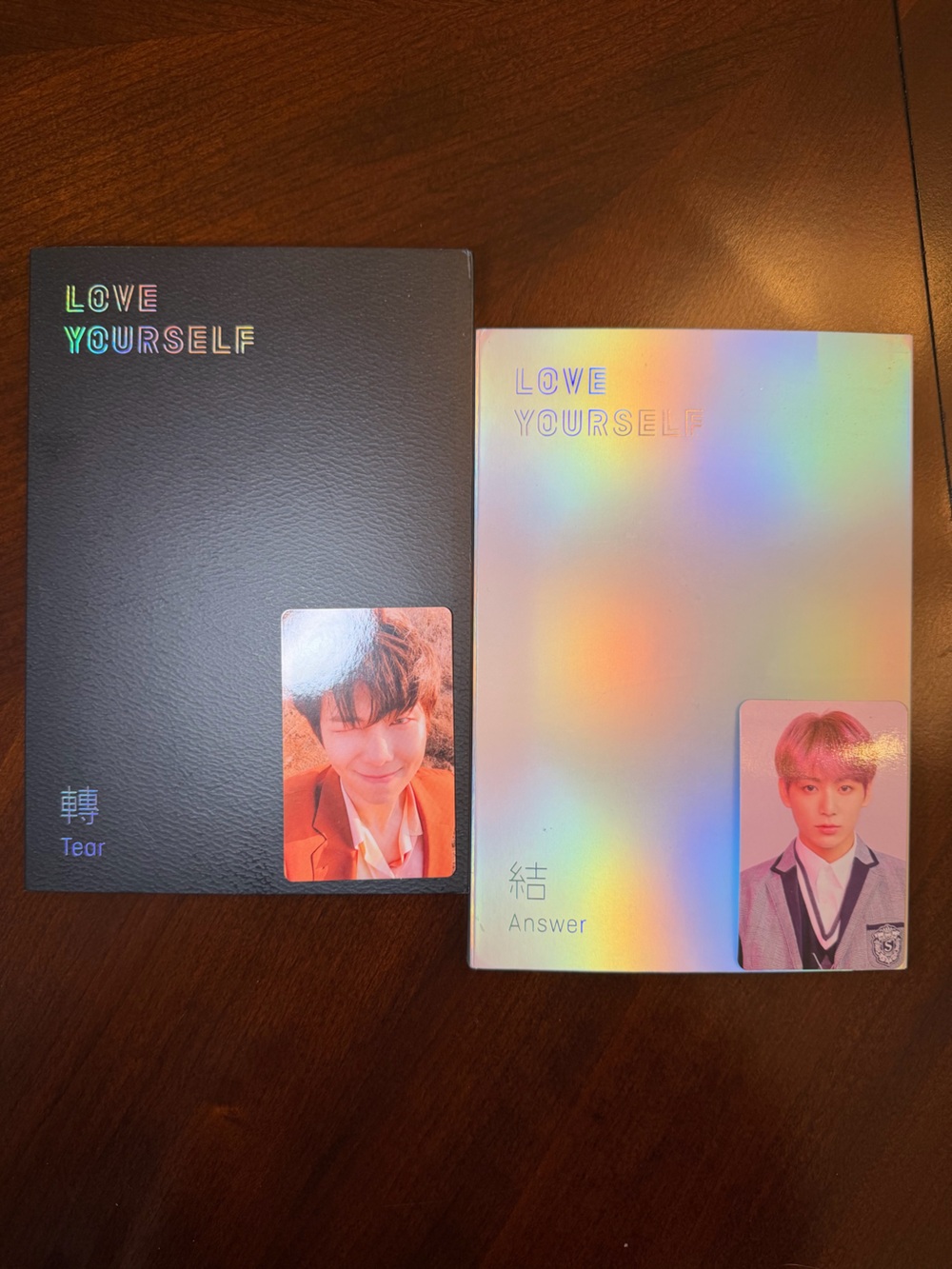 BTS Love Yourself Album Set — 'Answer' & 'Tear' with Photocards
